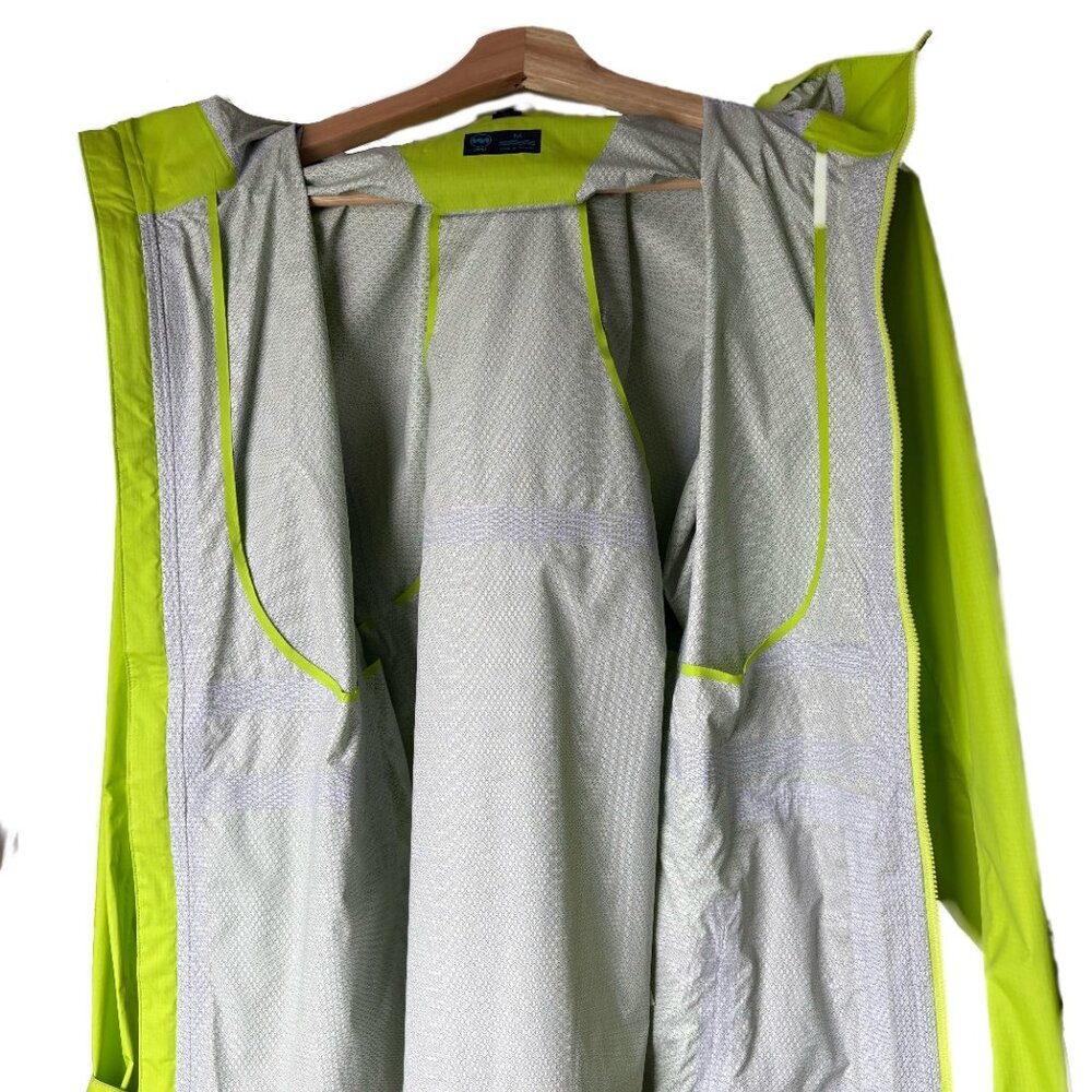 Janji Women's Rainrunner Pack Jacket, size Medium, S U P E R G L O W - Picture 8 of 14